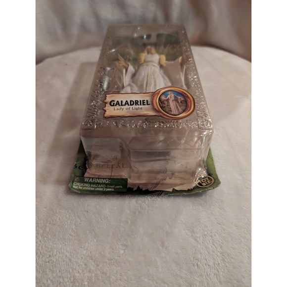 LOTR Fellowship of the Ring Galadriel Lady of Light VTG Figure Toy Biz 2003 New - Picture 5 of 6